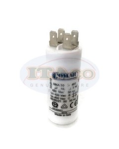 Made in Italy Motor Electrolytic Comar Condenser Capacitor Pin type MKA 10UF 450V 9.5 ~ 10.5UF
