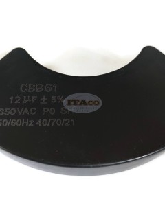 12uF Generator Capacitor CBB61 12 uF 50 60Hz 350V 350VAC UL Condenser Motor AVR Automatic Voltage Regulator Engine