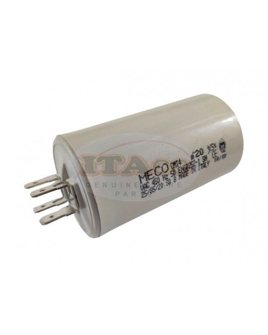 Made in Italy Motor Electrolytic Comar Condenser Capacitor 20 UF - 19UF ~ 20UF ~21UF 20.5uF 450V Vac