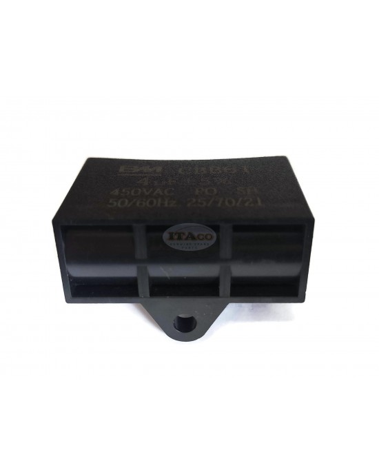 4uF Generator Motor Engine Capacitor 3.8uF 4.2uF CBB61 Condenser 50/60 Hz 350V 250V - 450V AC UL AVR 4uF Generator Motor Engine Capacitor 3.8uF 4.2uF CBB61 Condenser 50/60 Hz 350V 250V - 450V AC UL AVR