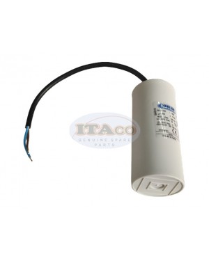 Made in Italy Motor Electrolytic Comar Condenser 60UF Capacitor Wire Type MKA 60 UF - 57UF 58UF ~63UF 62 450V Vac