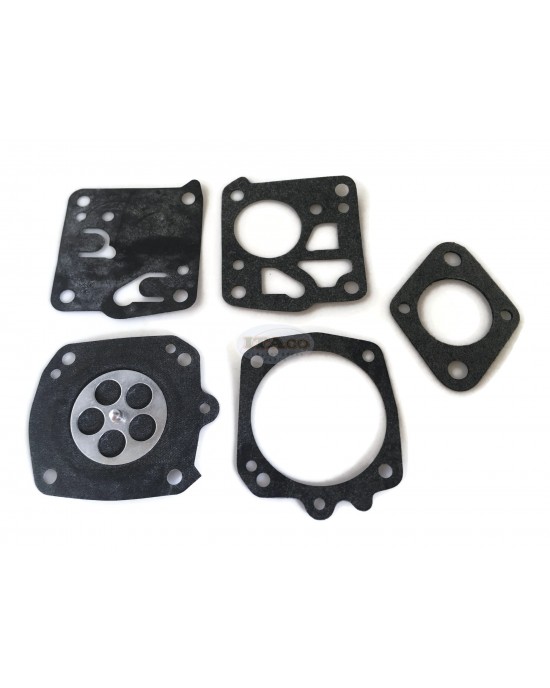 Carburetor Diaphram Rebuild Kit For Tillotson RK-23HS DG-5HS Jonsered Homelite Husqvarna Dolmar Partner Echo USA 18106