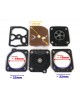 Diaphragm Carburetor Repair Kit Husqvarna 40 45 55 51 Saw 240 245 GND-33 RB-45 Zama C1Q-EL USA 18196 Diaphragm Carburetor Repair Kit Husqvarna 40 45 55 51 Saw 240 245 GND-33 RB-45 Zama C1Q-EL USA 18196