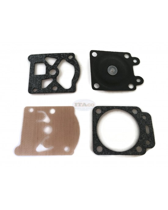 Carburetor Carb Repair Kit Diaphragm Gasket 43-10-WAT K10-WAT for STIHL Husqvarna Kawasaki Homelite Dolmar Mitsubishi Tanaka Kawasaki Chainsaw Brush Cutter Trimmer Motor Engine Carburetor Carb Repair Kit Diaphragm Gasket 43-10-WAT K10-WAT for STIHL Husqvarna Kawasaki Homelite Dolmar Mitsubishi Tanaka Kawasaki Chainsaw Brush Cutter Trimmer Motor Engine