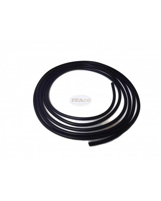 Fuel Line Gas Hose ID:4MM (OD: 7MM) 2.5 meters replaces Poulan Zama Stihl Poulan Husqvarna Weedeater String Trimmer Blower 2 Cycle Small Engines