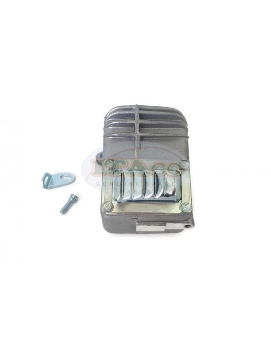 Muffler Exhaust Pipe Silencer Cover for STIHL 070 090 screws Bracket 1106 140 0502 Muffler Exhaust Pipe Silencer Cover for STIHL 070 090 screws Bracket 1106 140 0502