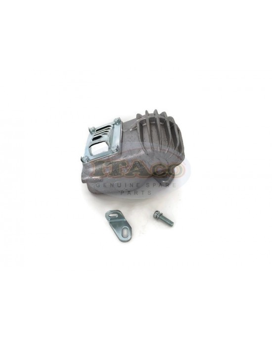 Muffler Exhaust Pipe Silencer Cover for STIHL 070 090 screws Bracket 1106 140 0502 Muffler Exhaust Pipe Silencer Cover for STIHL 070 090 screws Bracket 1106 140 0502