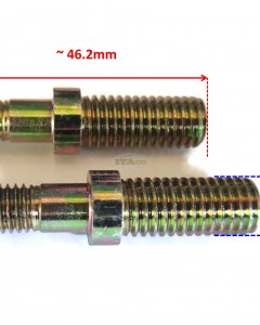 2 pieces Big & Small Bar Stud Collar Screw 0000 953 6605 M8 For STIHL 024 026 028 034 038 042 044 046 048 064 066 MS360 Chainsaw