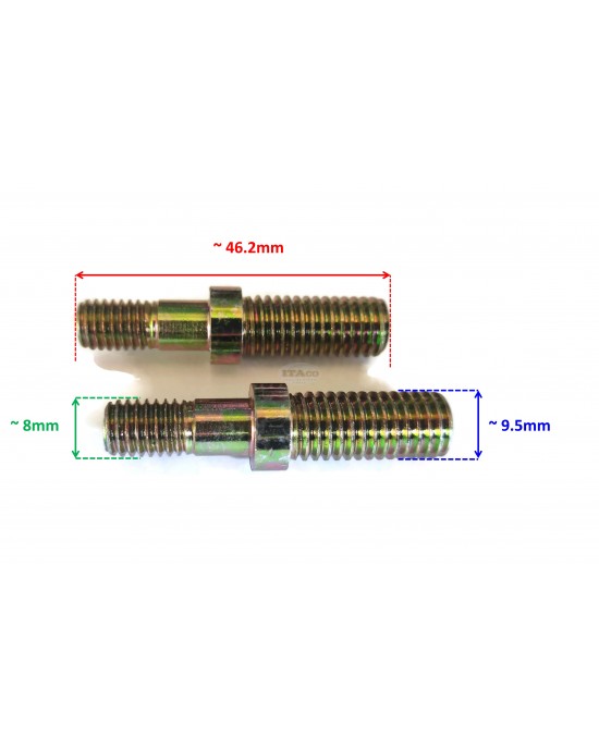 2 pieces Big & Small Bar Stud Collar Screw 0000 953 6605 M8 For STIHL 024 026 028 034 038 042 044 046 048 064 066 MS360 Chainsaw 2 pieces Big & Small Bar Stud Collar Screw 0000 953 6605 M8 For STIHL 024 026 028 034 038 042 044 046 048 064 066 MS360 Chainsaw