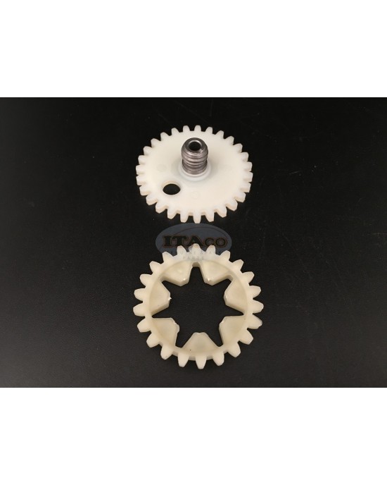 New Oil Pump Worm Gear Spur Wheel PN 1119 640 7100 1119 642 1501 For STIHL 038 MS380 MS381 Motor Chainsaw