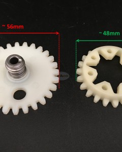 New Oil Pump Worm Gear Spur Wheel PN 1119 640 7100 1119 642 1501 For STIHL 038 MS380 MS381 Motor Chainsaw