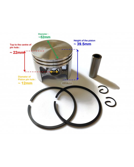 52mm Piston Assy Kit Ring Set Kit for STIHL 038 RINGS KITs 1119 030 2003 CHAIN SAW 038 MS380 NEW 52mm Piston Assy Kit Ring Set Kit for STIHL 038 RINGS KITs 1119 030 2003 CHAIN SAW 038 MS380 NEW