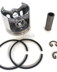 Piston Kit Ring Set, Pin Clip For STIHL 044, MS440, MS 440 1128 030 2015 50MM 12MM PIN Chainsaw Motor Engine