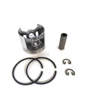 Piston Kit Ring Set, Pin Clip For STIHL 044, MS440, MS 440 1128 030 2015 50MM 12MM PIN Chainsaw Motor Engine