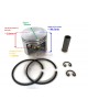 Piston Kit Ring Set, Pin Clip For STIHL 044, MS440, MS 440 1128 030 2015 50MM 12MM PIN Chainsaw Motor Engine