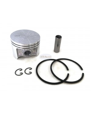 Piston Assy Ring Set with Pin Circlip 1119 030 2005 STIHL MS381 MS382 Chainsaw 52MM Bore Engine