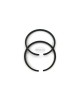 2 pcs Piston Rings Ring Set 32mm x 1.5mm for Husqvarna 322 325 Echo 2300 Zenoah HB2302 Shindaiwa C230 - Replaces 1100-4120 chainsaw brushcutter mistblower Engine