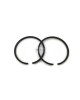 Piston Rings Ring Set 1121 034 3010 46mm x 1.2mm for STIHL 029 Super MS290 MS280 FS 420 - FS 550 - SR 400 SR 420 Chainsaw Motor Engine