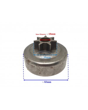 Clutch Drum Chain Sprocket 1106-640-2011 for STIHL 070 MS720 MS 720 chainsaw Motor Engine