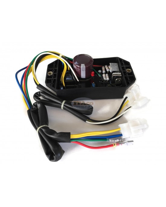 ITACO AVR Automatic Voltage Regulator for 5KW 4.5KW 6KW 186F Diesel Generator 1 Phase 4500W 5000W 6000W 10 Wires ITACO AVR Automatic Voltage Regulator for 5KW 4.5KW 6KW 186F Diesel Generator 1 Phase 4500W 5000W 6000W 10 Wires