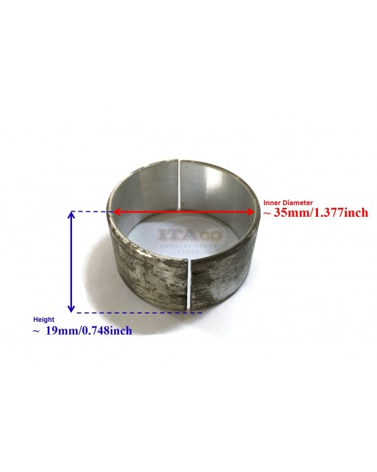 Big End Bearing, Crank Pin Connecting Rod 714350-23600 Oversize 0.25 fits Yanmar 178F 178FA L60 L70 36MM Diesel Forklift 6HP 4-stroke Air-Cooled Generator Engine Big End Bearing, Crank Pin Connecting Rod 714350-23600 Oversize 0.25 fits Yanmar 178F 178FA L60 L70 36MM Diesel Forklift 6HP 4-stroke Air-Cooled Generator Engine