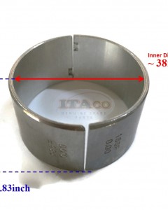 Big End Crank Pin Big End Bearing Shell 714650 23600 Oversize 1.00 for Chinese 186F 186FA 188F 10hp Yanmar L75 L90 L100 Diesel Tractor Motor Engine