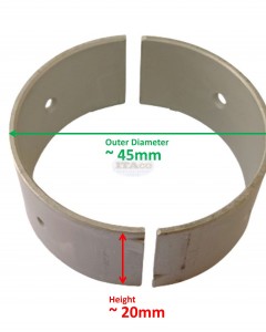 Connecting Rod Bearing Big End 705100-23600 STD replaces Yanmar Diesel TF55 TF60 TF65 TF70 Tractor Engine