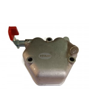Cylinder Head Bonnet Valve Cover 3 holes Assy Compatible for Yanmar L75 L90AE L100 N Chinese 186FA 186FAE 418CC 188F 190F 10HP 11HP Champion DG6501ES Air Cool Diesel 5.0-7.50KW Generator