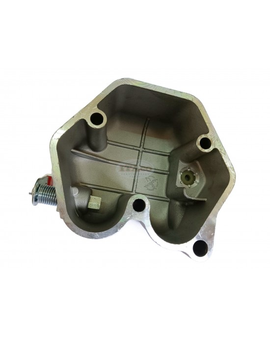 Cylinder Head Bonnet Valve Cover 3 holes Assy Compatible for Yanmar L75 L90AE L100 N Chinese 186FA 186FAE 418CC 188F 190F 10HP 11HP Champion DG6501ES Air Cool Diesel 5.0-7.50KW Generator