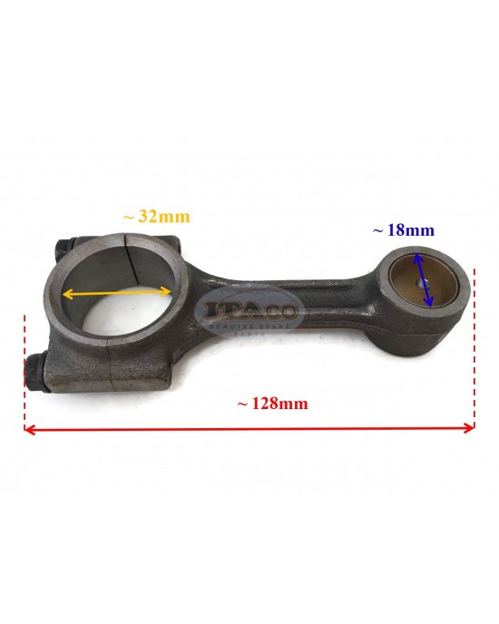 For Diesel 170F 4.5 HP China Engine Motor Generator Connecting Rod Yanmar L40 L48 N V DET 714250-23703 For Diesel 170F 4.5 HP China Engine Motor Generator Connecting Rod Yanmar L40 L48 N V DET 714250-23703