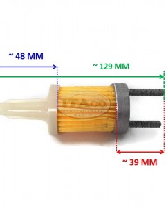 Chinese 170F 170 F 4HP Fuel Filter Cleaner Element Cartridge for Yanmar LA48 L48 114250-55120 Chinese Diesel Tractor Motor Engine