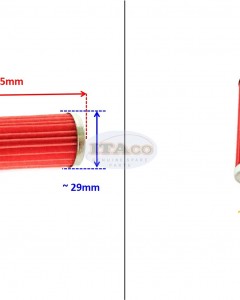 Air Strainer Filter Element for Kubota Diesel RK50 RK60 RK70 Vikyno RV Forklight Tractor Engine