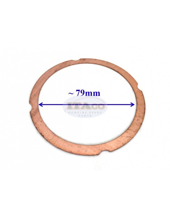 Cylinder Cyl Head Gasket Copper 114870-01340 For Yanmar L70 Chinese Diesel 178F 178FA 6HP bore 78mm Motor Engine Cylinder Cyl Head Gasket Copper 114870-01340 For Yanmar L70 Chinese Diesel 178F 178FA 6HP bore 78mm Motor Engine
