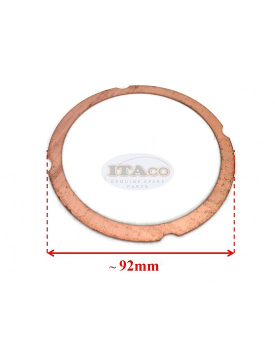 Cylinder Cyl Head Gasket Copper 114870-01340 For Yanmar L70 Chinese Diesel 178F 178FA 6HP bore 78mm Motor Engine Cylinder Cyl Head Gasket Copper 114870-01340 For Yanmar L70 Chinese Diesel 178F 178FA 6HP bore 78mm Motor Engine