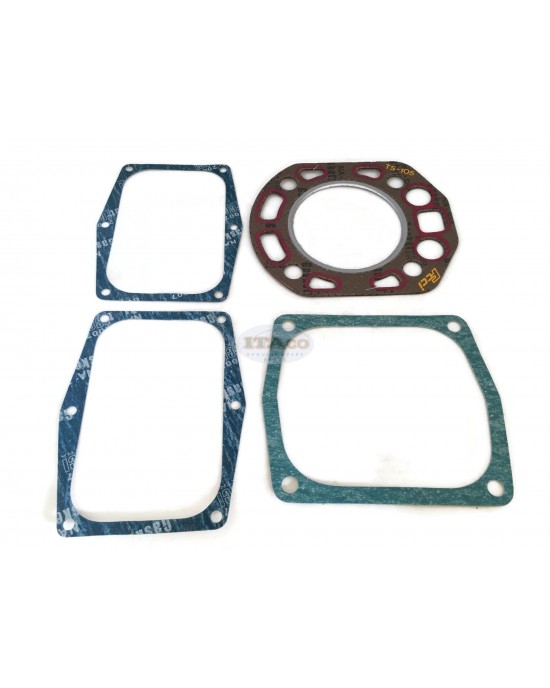 Cylinder Overhaul Head Gasket Set Kit Replaces Yanmar TS105 TS120 NS10 NS90 Cylinder Water Cooled Forklift Tractor Diesel Engine