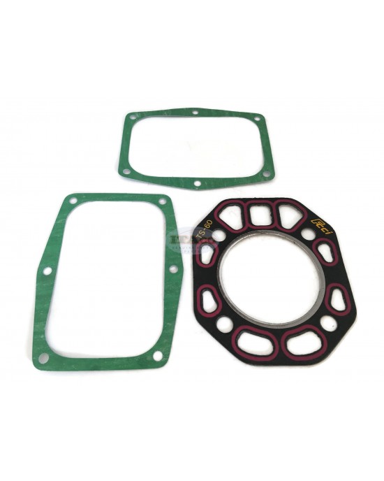 Cylinder Overhaul Head Gasket Set Kit 704200-01610 104200-01330 Replaces Yanmar TS60 Cylinder Water Cooled Forklift Tractor Diesel Engine