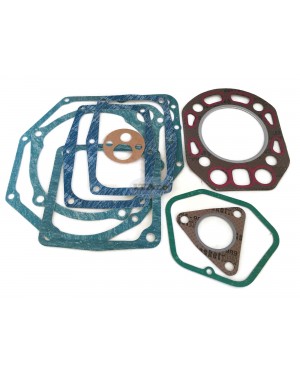 Cylinder Overhaul Head Gasket Set Kit 704300-01610 104300-01330 Replaces Yanmar TS70 TS80 Cylinder Water Cooled Forklift Tractor Diesel Engine