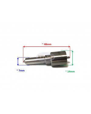 Injection Nozzle Long Type Injector 714970-51101 for Yanmar L100 L70 9HP-11HP Fuel Diesel Tractor Engine Generator