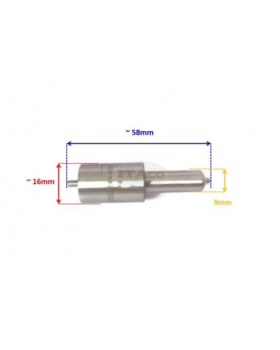 DLLA155S324N468 Nozzle 105015-4680 - Kubota Diesel ER1700 ER2200 EV2400 31-4860 Motor Diesel Tractor Engine DLLA155S324N468 Nozzle 105015-4680 - Kubota Diesel ER1700 ER2200 EV2400 31-4860 Motor Diesel Tractor Engine