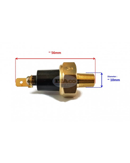 Diesel 1-Pole Oil Pressure Sensor Fuel Sensor Switch Assy 171216 78-171216 86-171216 for Chinese Yanmar Tractor 170F 170FA 178F 178FA 186F 186FA E 9HP 10HP Motor Engine