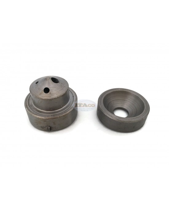 Pre-Combustion Front Chamber 104200-11420 + Rear Chamber 104200-11410 F & R for Yanmar Diesel Tractor TS60 2QM15 R175 Cylinder Head Chinese Motor Engine Pre-Combustion Front Chamber 104200-11420 + Rear Chamber 104200-11410 F & R for Yanmar Diesel Tractor TS60 2QM15 R175 Cylinder Head Chinese Motor Engine