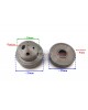Pre-Combustion Front Chamber 104200-11420 + Rear Chamber 104200-11410 F & R for Yanmar Diesel Tractor TS60 2QM15 R175 Cylinder Head Chinese Motor Engine Pre-Combustion Front Chamber 104200-11420 + Rear Chamber 104200-11410 F & R for Yanmar Diesel Tractor TS60 2QM15 R175 Cylinder Head Chinese Motor Engine