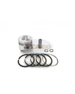 For 70.25mm Bore Chinese 170F 170 F 4.5HP Diesel Engine Piston Kit Assy Ring Set Oversize 0.25 010 70.25mm Diesel Tractor Motor Engine