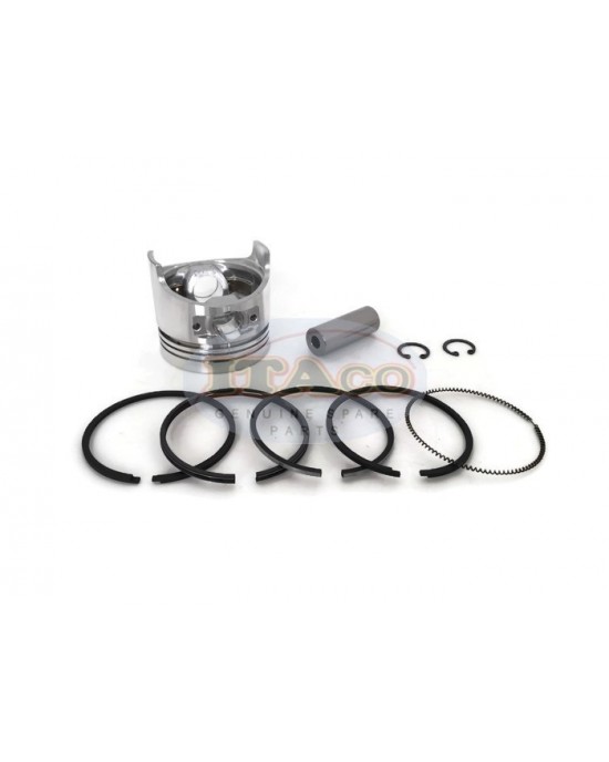 For 70.75mm Bore Chinese 170F 170 F 4.5HP Diesel Engine Piston Kit Assy Ring Set Oversize 0.75 030