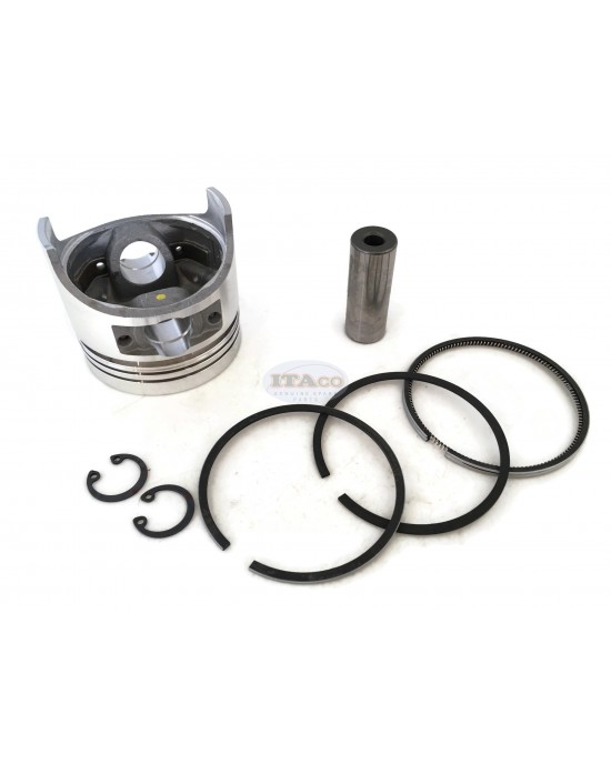 Replaces 70mm Bore Chinese 170F 170 F 4.5HP Diesel Engine Piston Kit Assy Ring Set STD Replaces 70mm Bore Chinese 170F 170 F 4.5HP Diesel Engine Piston Kit Assy Ring Set STD