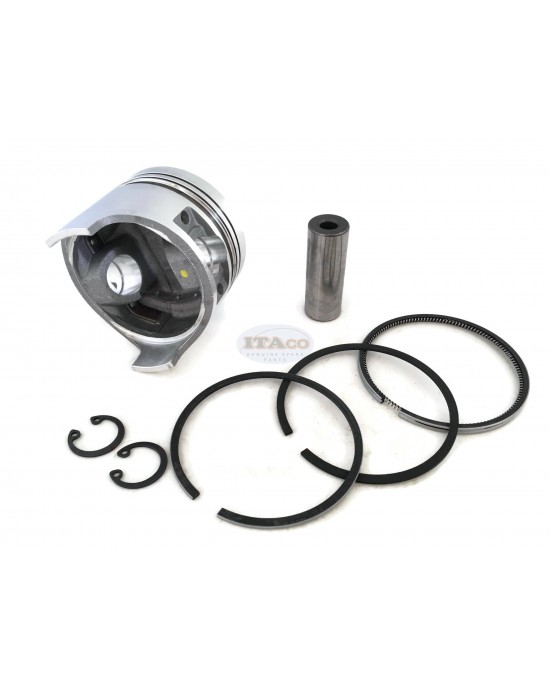 Replaces 70mm Bore Chinese 170F 170 F 4.5HP Diesel Engine Piston Kit Assy Ring Set STD Replaces 70mm Bore Chinese 170F 170 F 4.5HP Diesel Engine Piston Kit Assy Ring Set STD