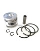 For 78.25mm Bore Chinese 178F 178 F 6HP Diesel Engine Piston Kit Assy Ring Set Oversize 0.25 010