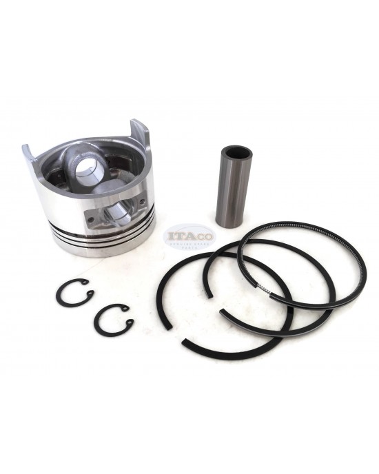 For 78.25mm Bore Chinese 178F 178 F 6HP Diesel Engine Piston Kit Assy Ring Set Oversize 0.25 010