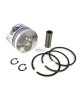 For 78.25mm Bore Chinese 178F 178 F 6HP Diesel Engine Piston Kit Assy Ring Set Oversize 0.25 010