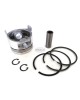 Chinese Diesel 178 178F F 7HP Engine Piston Kit Ring Set Pin Clip 6HP STD 78MM size Diesel Tractor Engine